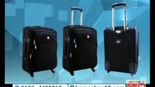 HomeShop18.com - Suitcase Strolley Bag & Backpack Combo by Princeware