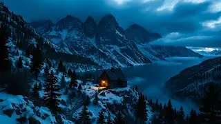 Dark Nordic Ambience - Call of Winter Spirits | D&D/RPG (Tagelharpa Inspired)