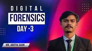 Digital Forensics by Mr. Aditya Saini Dike Intelligence || Warlock Cyber Security