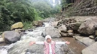 Kembali Ke Alam Citamiang Puncak Bogor Viral 2026 Khawla Maryam Main Sungai Dingin 