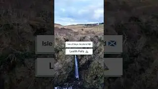 📍Lealt Falls, Isle of Skye
