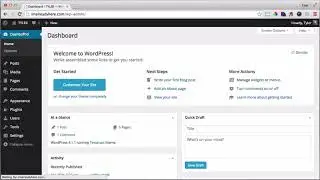 Let's begin our Website Development from Scratch in WordPress Dashboard .