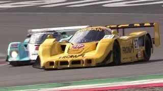 Group C Racing Cars in Action at Mugello Classic 2022- Jaguar XJR9, Courage C30LM, Spice SE90 & More