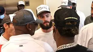 JERMALL CHARLO & CALEB PLANT MEET FACE TO FACE  