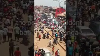 People Power Supporters of Change In Iganga With Pres. BobiWine....!!!! #goodgovernance #youthparty