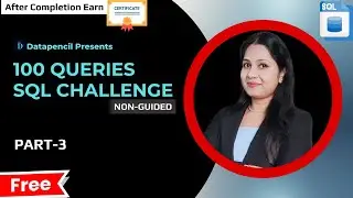 Part 3:100 SQL Queries Challenge  | Practice SQL Daily #sqlpractice #sql #datapencil #dataanalytics