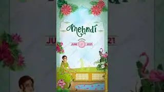 Customized Indian Wedding Invitation Video || Photo-Based Wedding Invitation || W -159-V