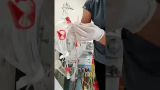 Diyaliz Makinesinin Setlenmesi (Gambro) / Setting up the dialysis machine