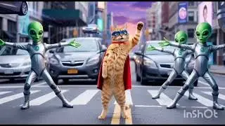 Most popular cat dance 😂#ytshorts #cartoon #cat #aivideo 