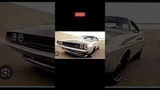 Как менялся Dodge Challenger #подпишись #реки #подпишитесь#ставьлайк