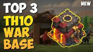 TOP 3 BEST TH10 WAR BASE 2019! Anti 2 Star Town Hall 10 War Base | Clash of Clans