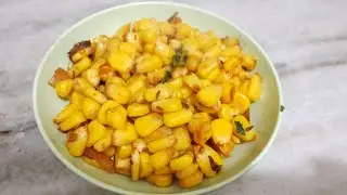 Street Style Sweet Corn Chaat 😋 | Boiled Sweetcorn Recipe at Home | Easy & Quick