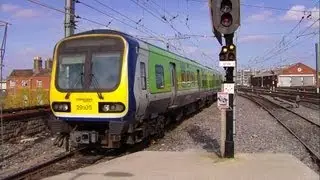 29000 Class and Rotem 22000 Class leaving Connolly Station