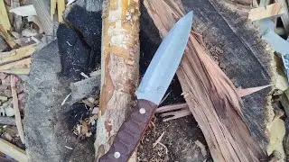 LT WRIGHT MANTIS is it TOUGH enough for Ole Scabber? @LTWrightKnives
