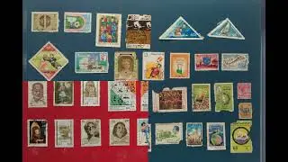 My rare antics hobby collection of worldwide postages stamp