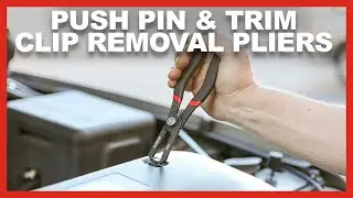 ARES 10074-Push Pin & Trim Clip Removal Pliers Set ⚒️ 3 pliers to remove fasteners with ease