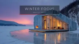 Winter Deep Focus | Snowy Study Music | Ambient Blizzard Workspace