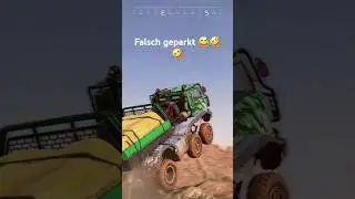 Falsch geparkt 😅🤣🤣 #expeditionsmudrunner #explore #expedition #funnyshorts #funnymoments