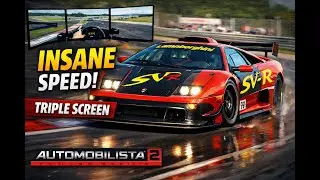 Lamborghini Unleashed in Automobilista 2 | Brutal Speed & Pure Italian V10 Sound 🚀
