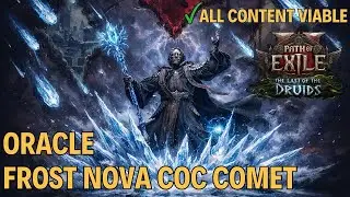 Frost Nova CoC Comet Oracle Build - Path of Exile 2