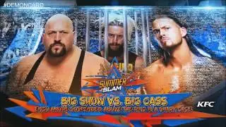 WWE SummerSlam 2017  Big Show vs  Big Cass   Official Match Card