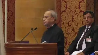 IAS probationers (2015 Batch) called on President Mukherjee