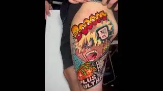 💎BAKUGO TATTOO💎 by @trueno.tatts #anime #animetattoo