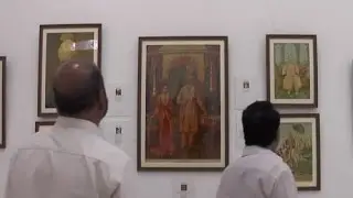 Rare Ravi Varma paintings on display