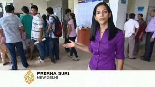 Students in India struggle to gain university admission