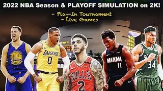Simulating the 2022 NBA Season & PLAYOFFS on NBA2K21! (Live Games)