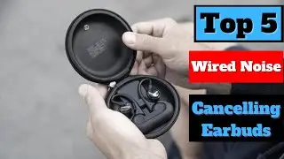 ✅Best Wired Noise Cancelling Earbuds: Wired Noise Cancelling Earbuds | Best Noise-Cancelling Earbuds