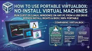 Run Virtualbox Portably from USB
