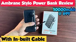 Ambrane Stylo N10 Power Bank: Good to go Power Bank...