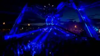 Avolites at Arcadia stage Glastonbury 2013-2014