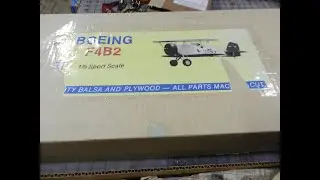 BOEING F4B2 Balsa Kit Super rare Vintage kit Must see