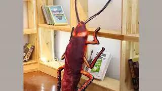 Creative simulation cockroach Pillow Soft toy Funny large and long Backrest birthday present cushion