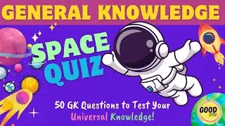 Test Your Universe Knowledge! | 50 Epic Space Quiz Questions #goodspin #gk #spacequiz #gkquiz