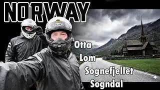 MC-resan Norge 2025🇳🇴. Otta, Lom, Sognefjellet, Sogndal Del 2 Jättarnas Land