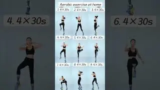 🔥 Aerobic Exercise at Home | Burn Fat Fast #coreworkout #weightlossworkout #bellyfat