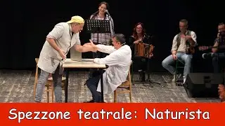 Dal Naturista: il contadino Angelo vuole dimagrire a va dal naturista - spezzone teatrale #contadino