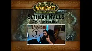 TBC Sethekk Halls 250k xp per hour 66/68 - GIGA SPELL CLEAVE Dungeon Grind.