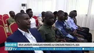 Deux Congolais parmi les laur&eacute;ats du concours FrancoFil 2024 : une fiert&eacute; nationale