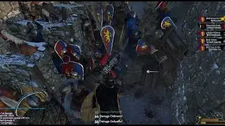 Host ambushed by [F&Oslash;LK] - PERSISTENT BANNERLORD - World War 1 Coalition forces vs Bretonnia [BRE]