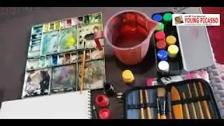 Art Lesson  by artist ajaya deshar