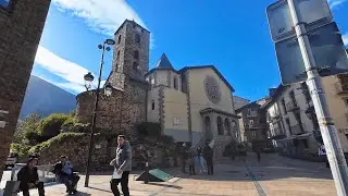 Europe's Tiny 13th Century Old Town - A Walk Down Andorra la Vella's Medieval Streets - Barri Antic