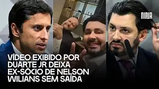 🔥Duarte Jr. joga prova na tela e mostra que ex-s&oacute;cio de Nelson Wilians sabia de fraudes do INSS🔥