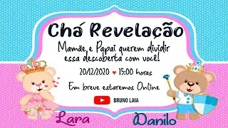 Ch&aacute; Revela&ccedil;&atilde;o - Lara ou Danilo? - 20/12/2020