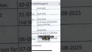 MP MBBS COUNCELLING FIRST ROUND SCHEDULE || Mpdme update #mpdme #mpmbbs #neet2025 #councelling