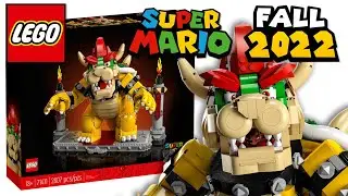 LEGO GIANT Bowser Fall 2022 Set OFFICIALLY Revealed