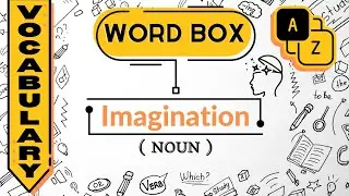 What is imagination? - English basic vocabulary for beginners || Vocabulary words